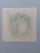 Passage 2, oil pastel on chinese paper